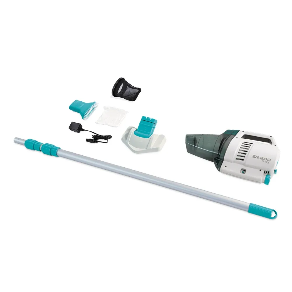 Aspirator fără fir pentru piscină ZR200, vacuum cleaner cu baterie Ni-MH 7,2 V, Intex (28628)