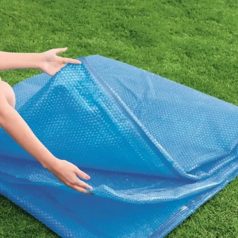 Prelată solară 538×253 cm pentru piscină dreptunghiulară 549×274 cm, Intex (28016)