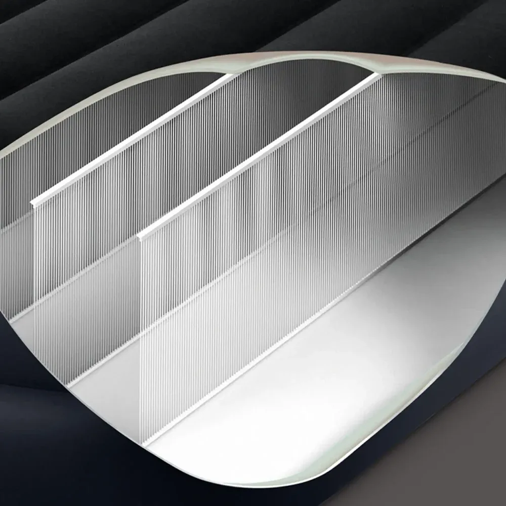 Надувная кровать Twin Pillow Rest со встроенным насосом, 99×191×42 см, макс. 136 кг, Интекс (64122)
