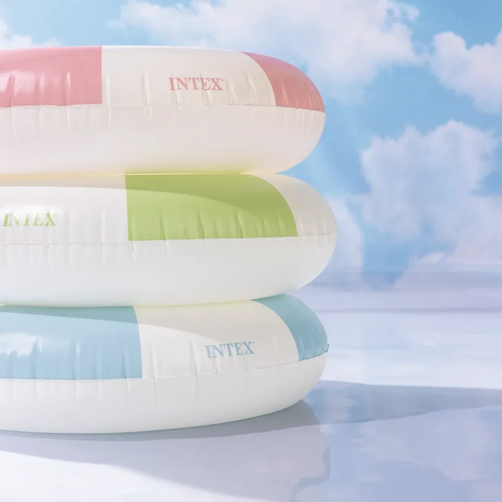 Colac gonflabil de înot 91 cm, max. 60 kg, 3 modele, 9+ ani, Intex (59271)