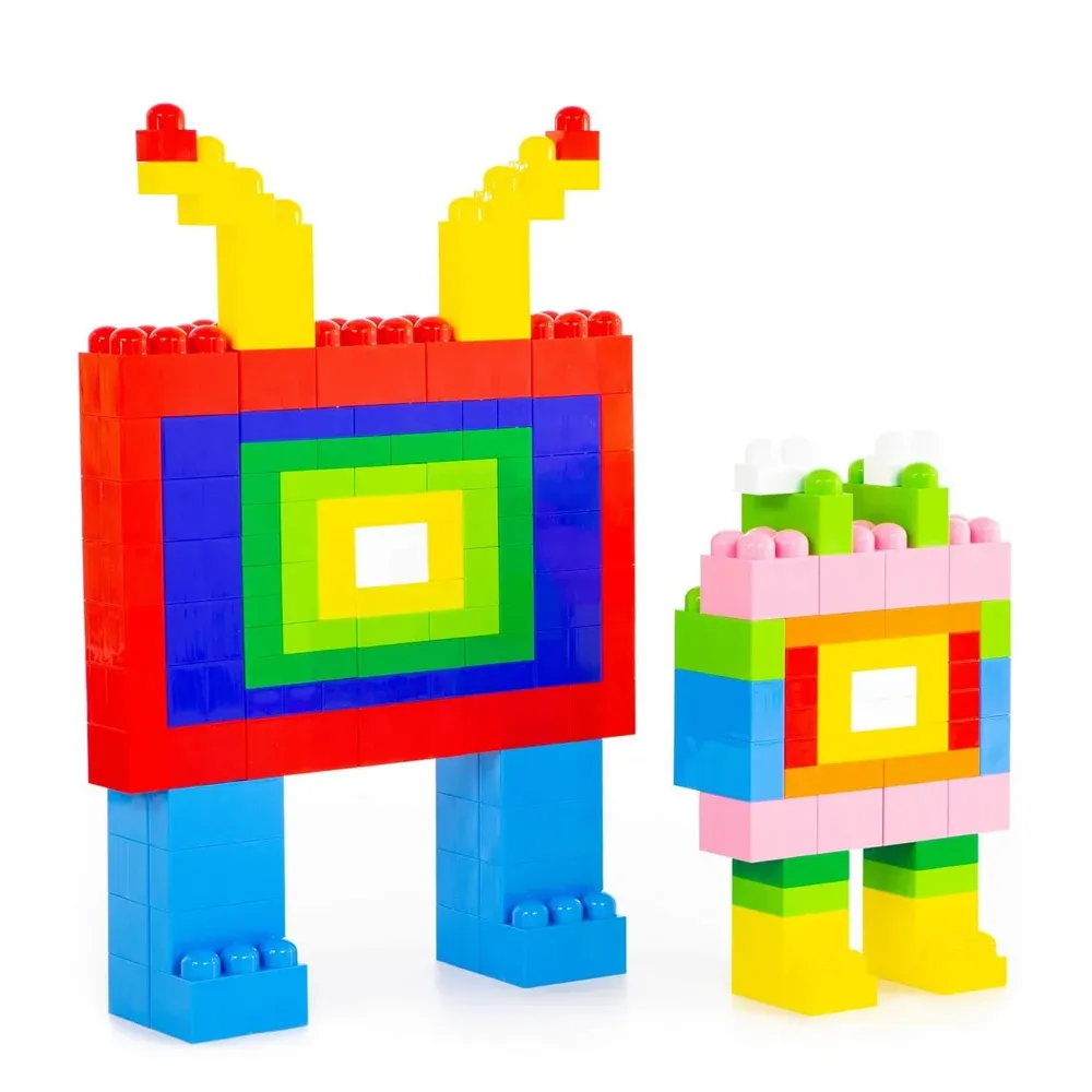 Constructor pentru copii Gigant, 198 piese, Polesie