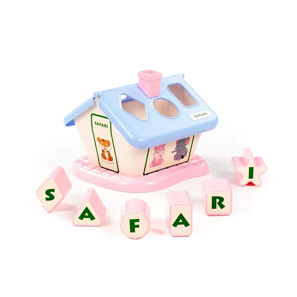 Căsuță educativă Safari cu sorter, Polesie (90300)