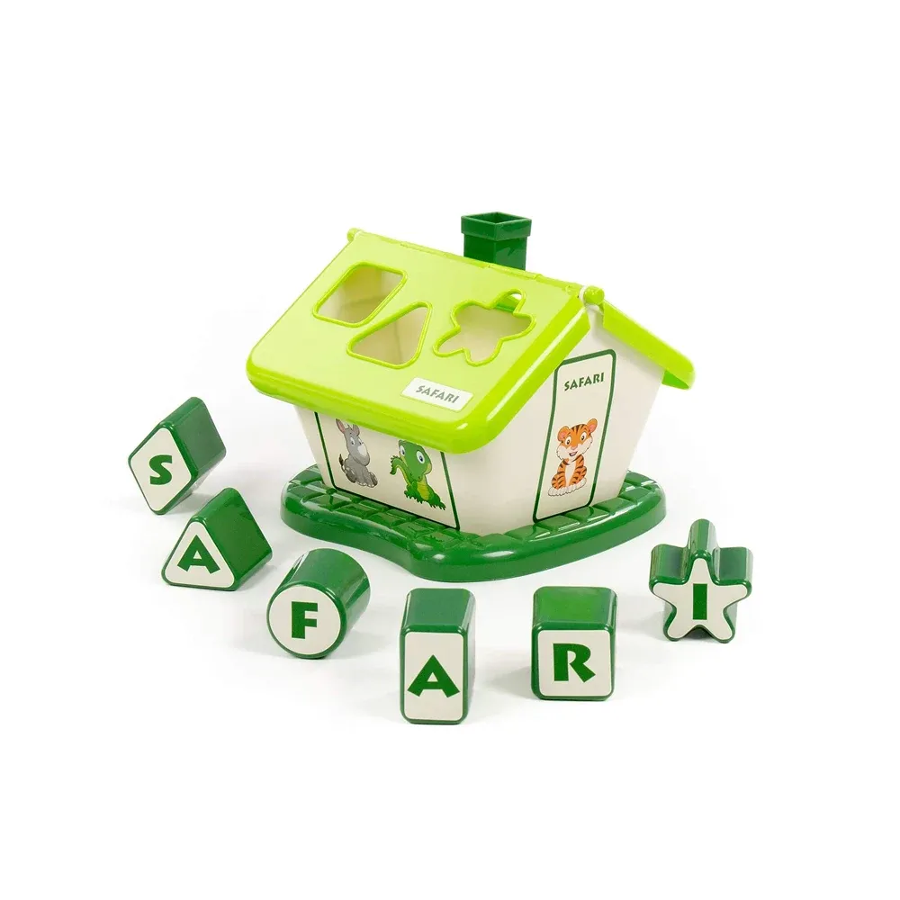 Căsuță educativă Safari cu sorter, Polesie (90294)
