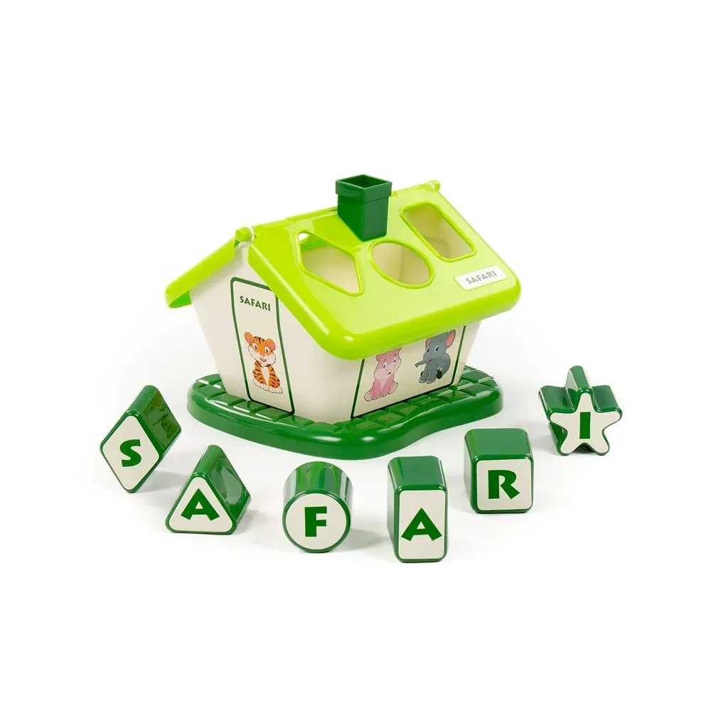 Căsuță educativă Safari cu sorter, Polesie (90294)