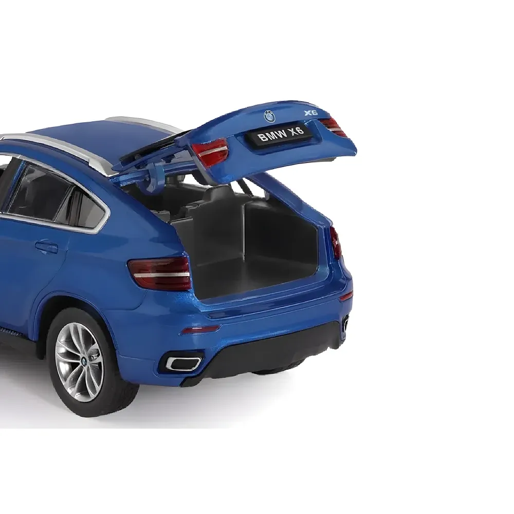 Металлический автомобиль BMW X6 масштаб 1:26, синий MSZ (68250A)