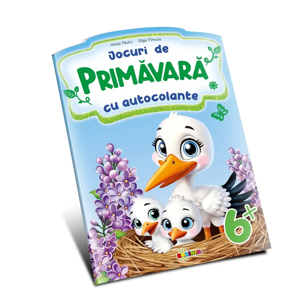Весенние игры с наклейками. 6+ (402853)