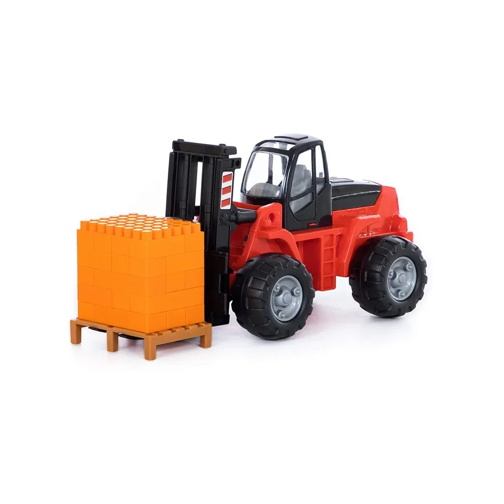 Stivuitor cu set de construcție – 30 piese, Polesie (36759)
