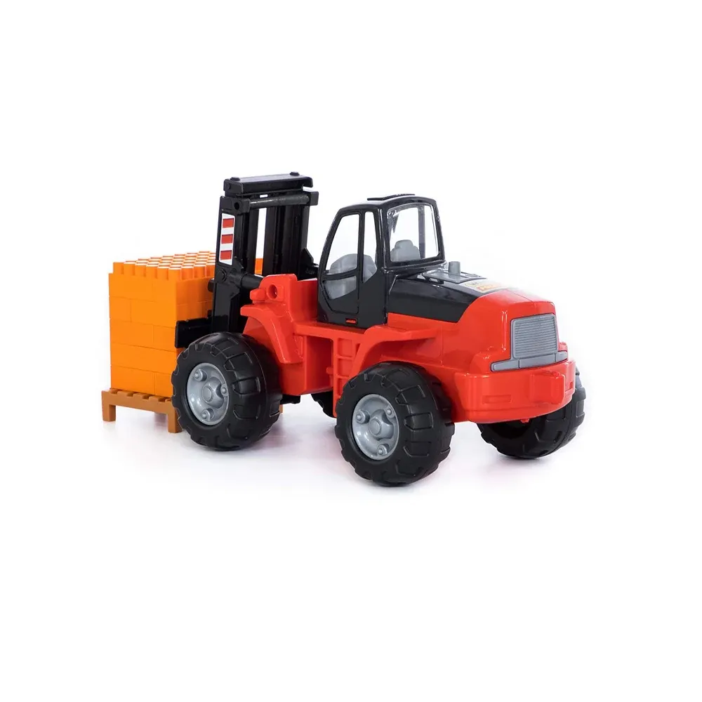 Stivuitor cu set de construcție – 30 piese, Polesie (36759)