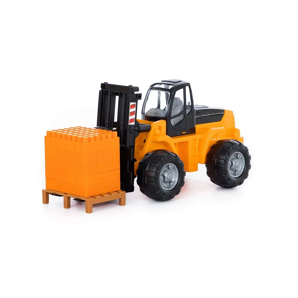 Stivuitor cu set de construcție – 30 piese, Polesie (36759)