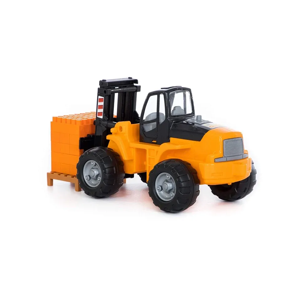 Stivuitor cu set de construcție – 30 piese, Polesie (36759)