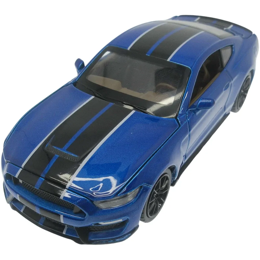 Литой автомобиль Ford Shelby GT350, масштаб 1:32, синий, MSZ (32441)