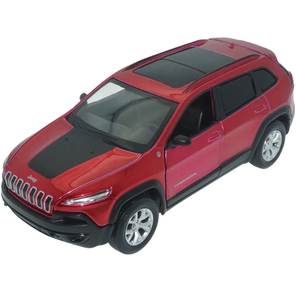 Jeep Cherokee Metal Car масштаб 1:32, красный MSZ (32375)