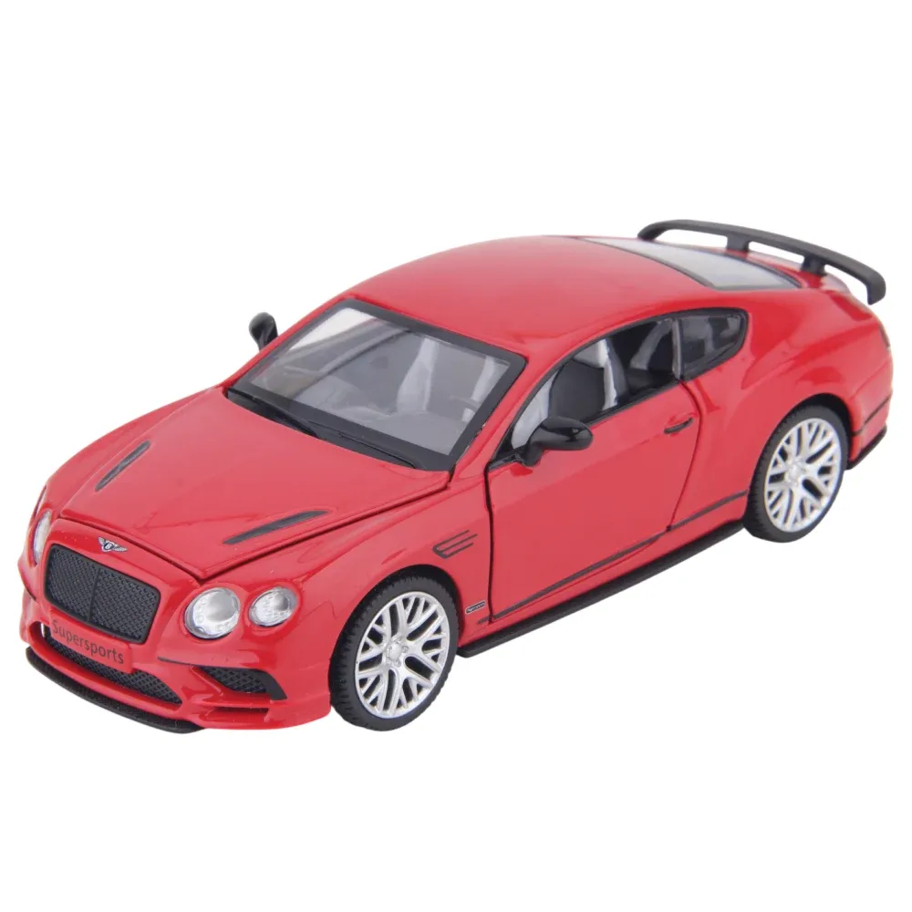 Металлический автомобиль Bentley Continental Supersports, масштаб 1:32, красный MSZ (32434)