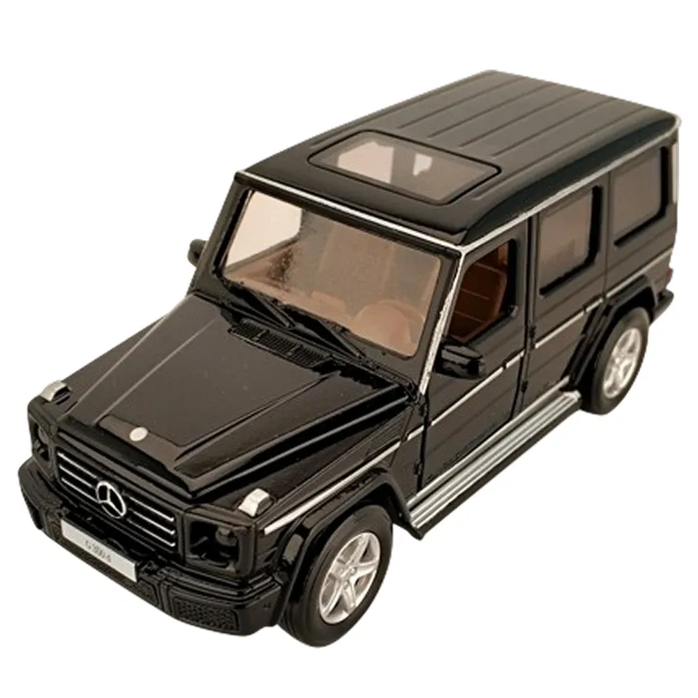 Mașină din metal Mercedes-Benz G 350 d, scară 1:32, neagră, MSZ (32436)