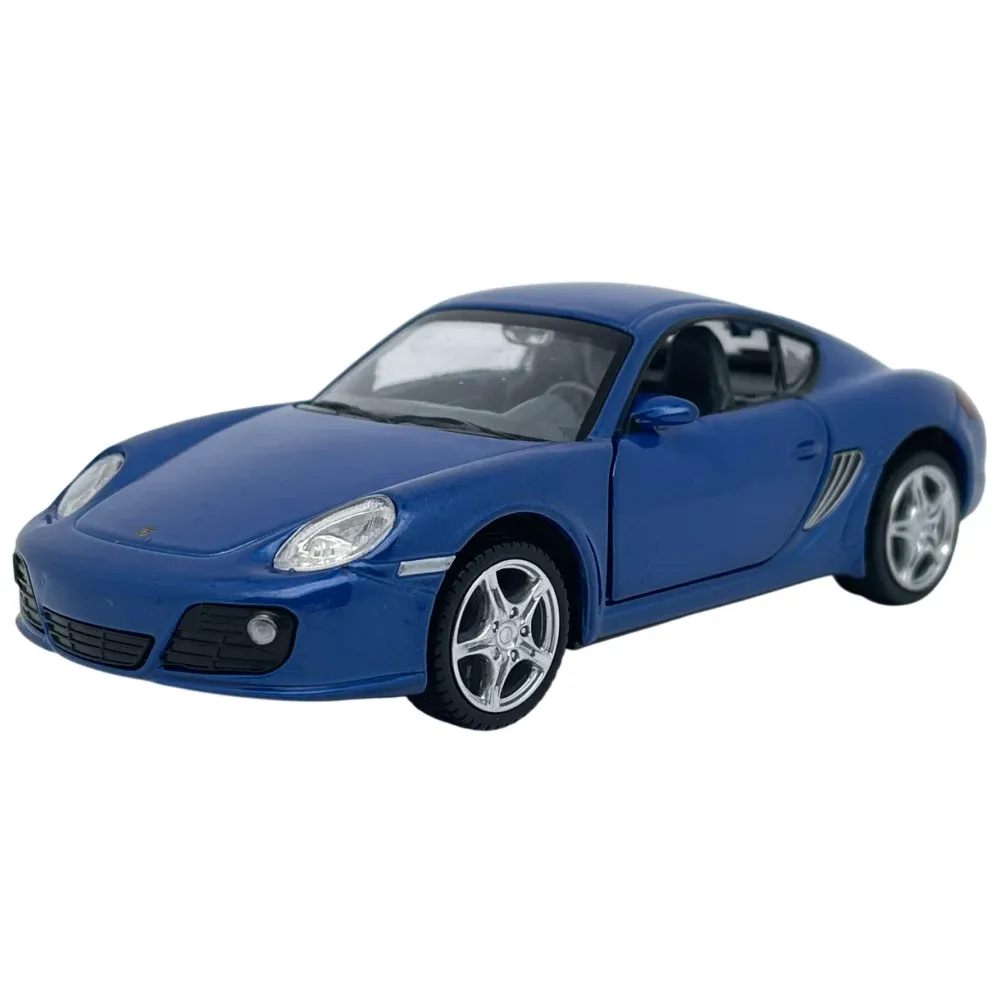 Mașină din metal Porsche Panamera S, scară 1:32, albastră, MSZ (32344)