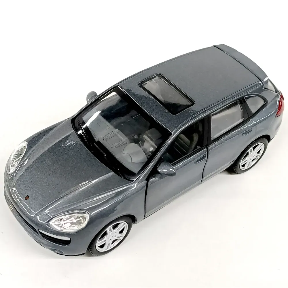 Mașină din metal Porsche Cayenne, scară 1:32, gri, MSZ (32324)