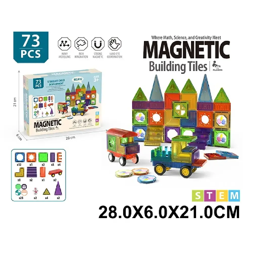 Constructor cu magnet 73 elemente (86998)