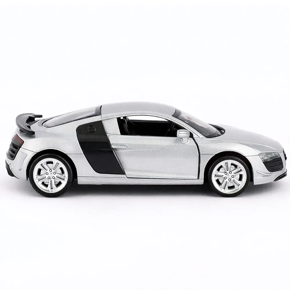 Металлический автомобиль Audi R8 GT масштаб 1:36, 3 цвета, MSZ (10004)