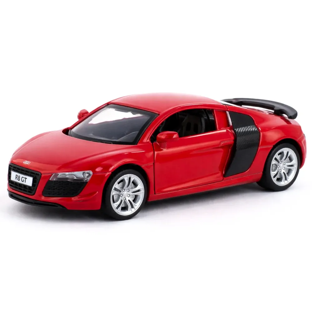 Металлический автомобиль Audi R8 GT масштаб 1:36, 3 цвета, MSZ (10004)