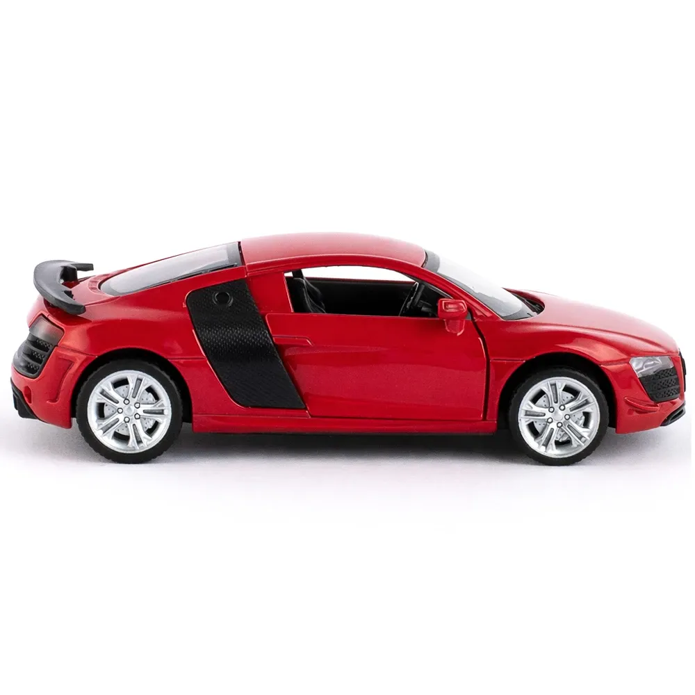 Металлический автомобиль Audi R8 GT масштаб 1:36, 3 цвета, MSZ (10004)