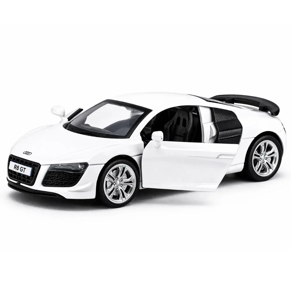Металлический автомобиль Audi R8 GT масштаб 1:36, 3 цвета, MSZ (10004)