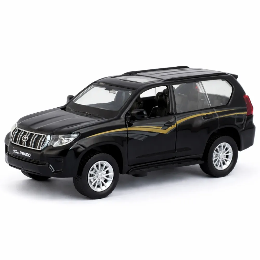 Mașină din metal Toyota Land Cruiser Prado scară 1:36, 3 culori, MSZ (10002)