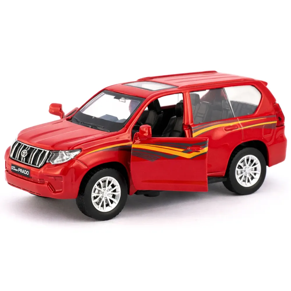 Mașină din metal Toyota Land Cruiser Prado scară 1:36, 3 culori, MSZ (10002)