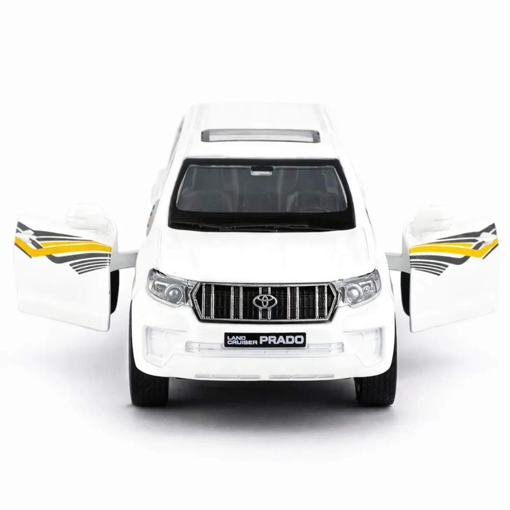 Mașină din metal Toyota Land Cruiser Prado scară 1:36, 3 culori, MSZ (10002)