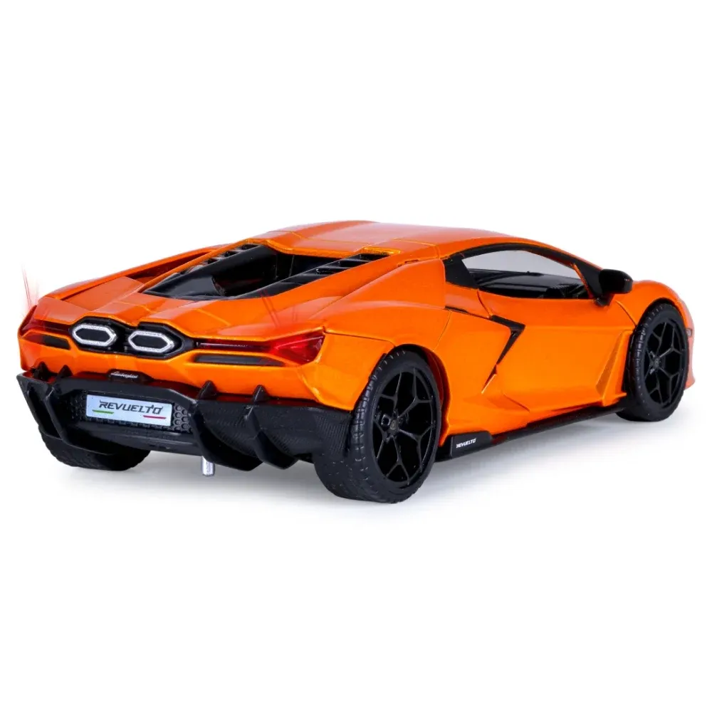 Металлический автомобиль Lamborghini Revuelto в масштабе 1:24, оранжевый MSZ (68200A/1)