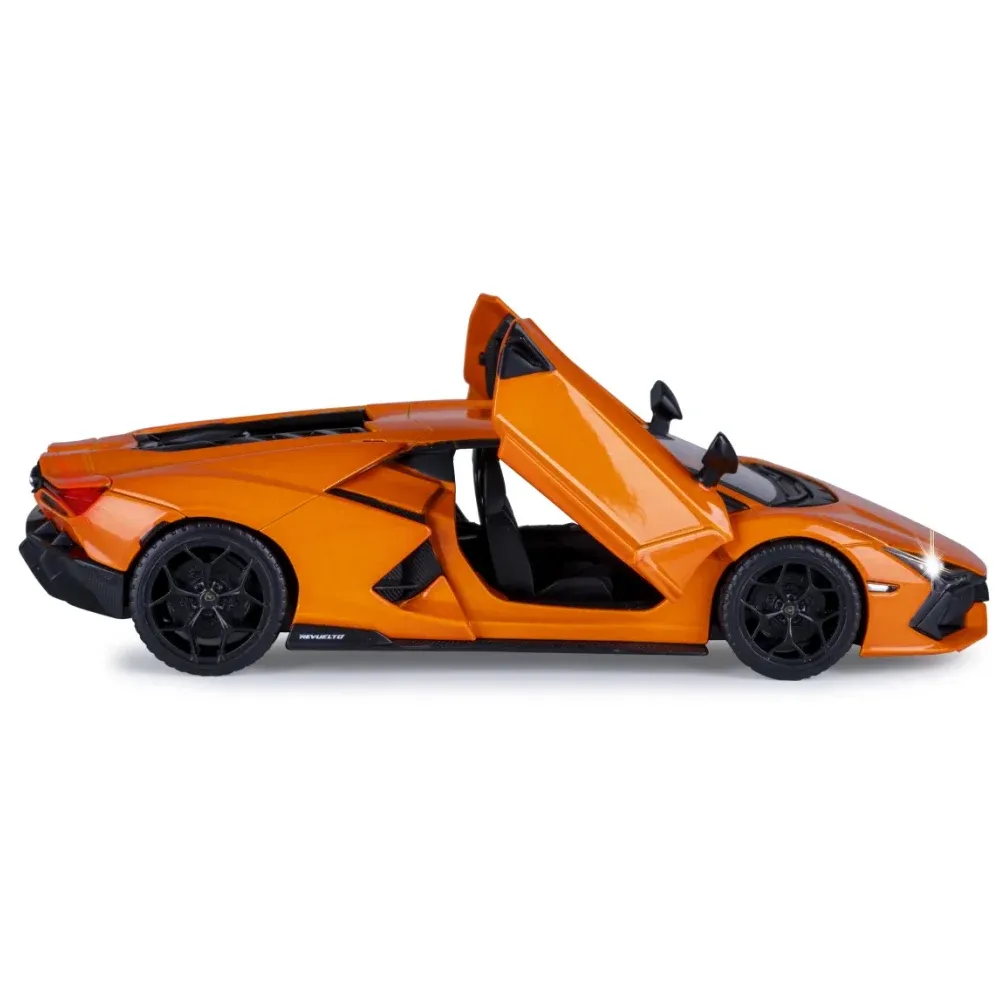 Металлический автомобиль Lamborghini Revuelto в масштабе 1:24, оранжевый MSZ (68200A/1)