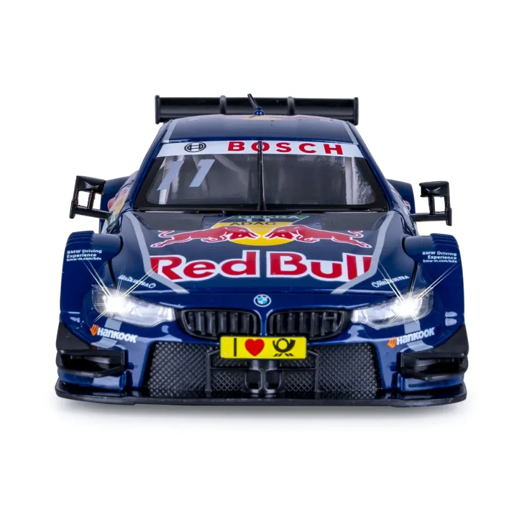 Литой автомобиль BMW M4 DTM, масштаб 1:24, синий, MSZ (68295A)