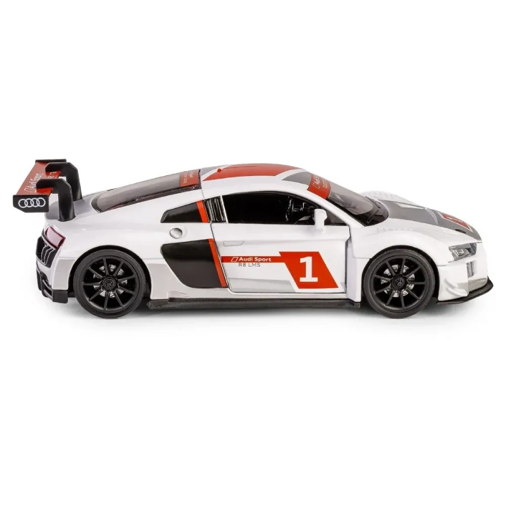 Литой автомобиль Audi R8 LMS в масштабе 1:24, белый MSZ (68262A/1)