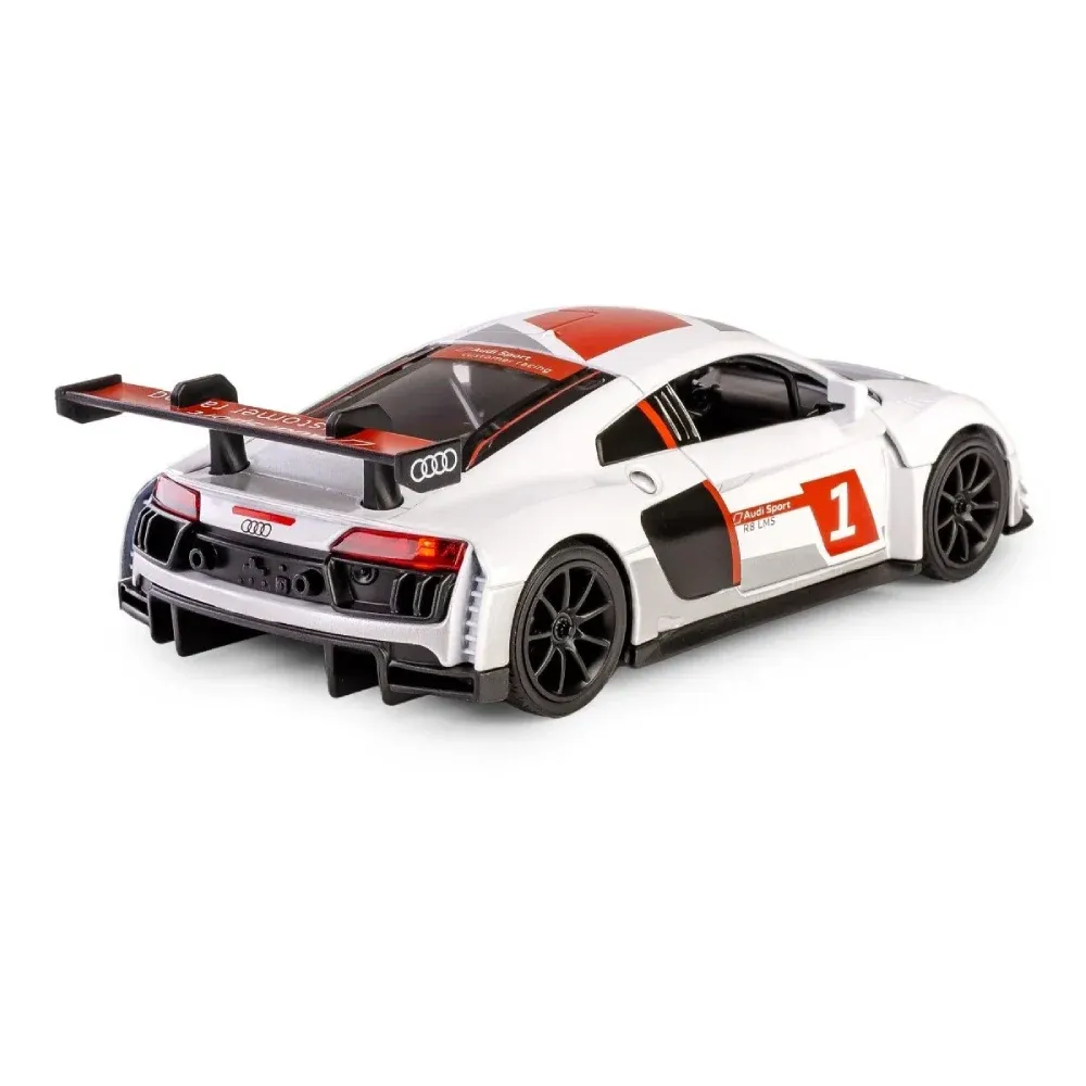 Литой автомобиль Audi R8 LMS в масштабе 1:24, белый MSZ (68262A/1)