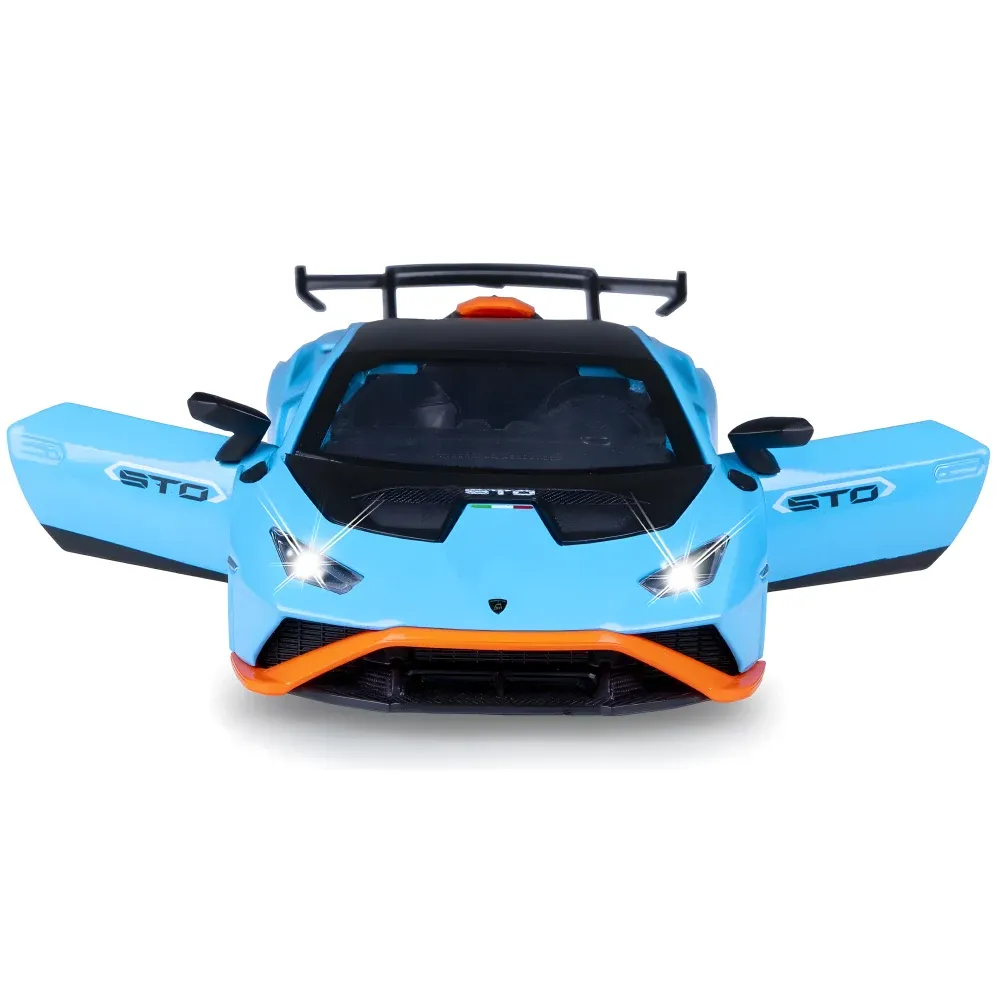 Lamborghini Huracán STO Metal Car в масштабе 1:24, синий MSZ (68279A)