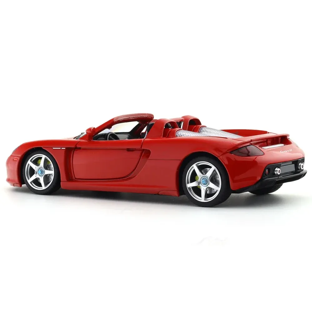 Литой автомобиль Porsche Carrera GT, масштаб 1:24, красный, MSZ (68242A)