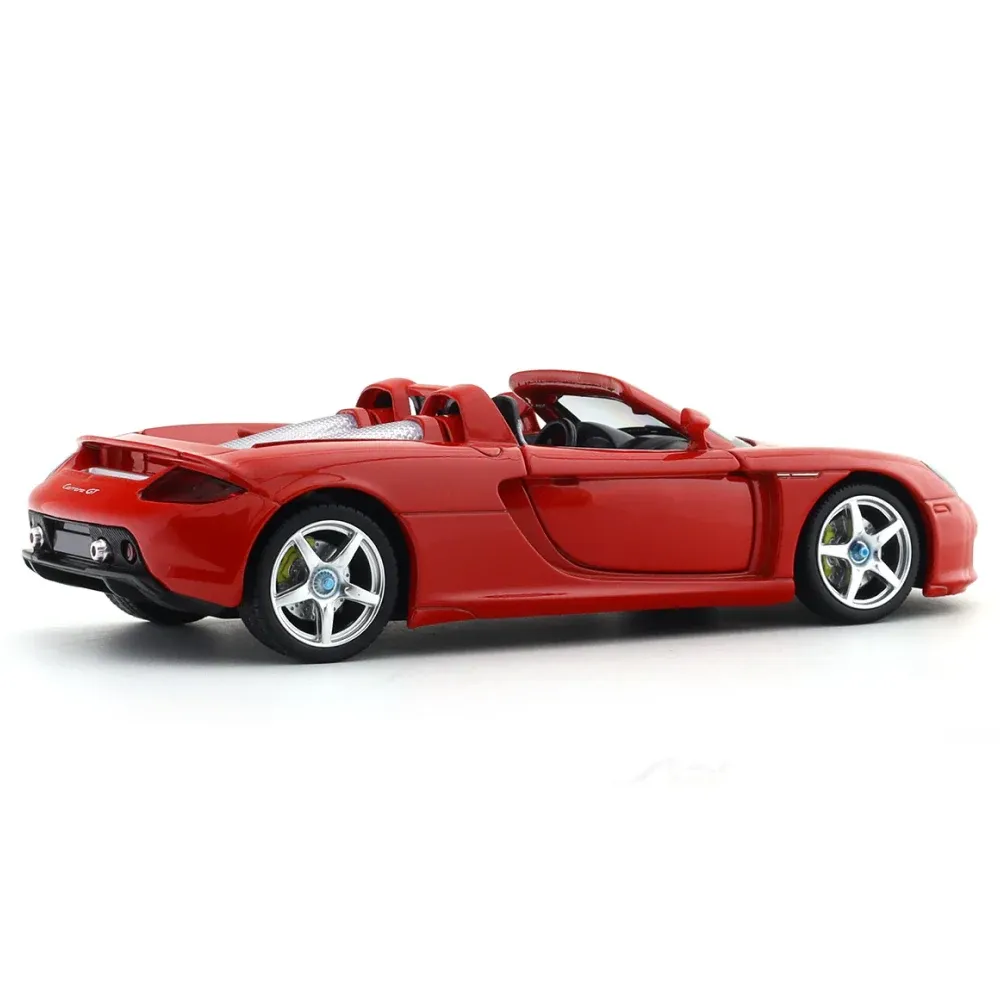 Литой автомобиль Porsche Carrera GT, масштаб 1:24, красный, MSZ (68242A)