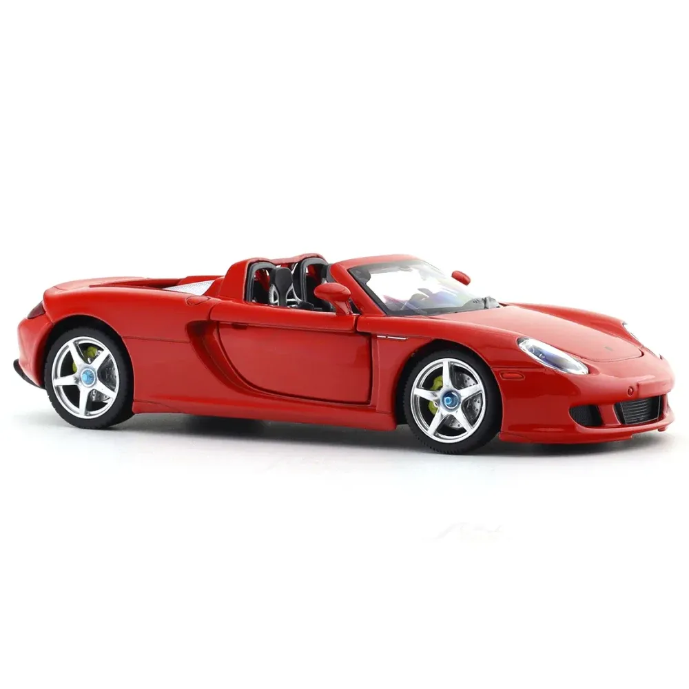 Литой автомобиль Porsche Carrera GT, масштаб 1:24, красный, MSZ (68242A)