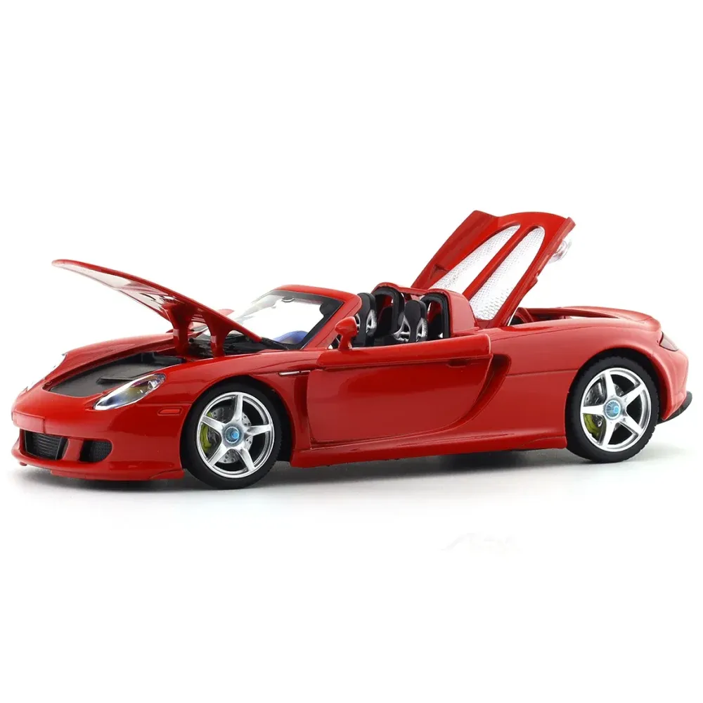 Литой автомобиль Porsche Carrera GT, масштаб 1:24, красный, MSZ (68242A)