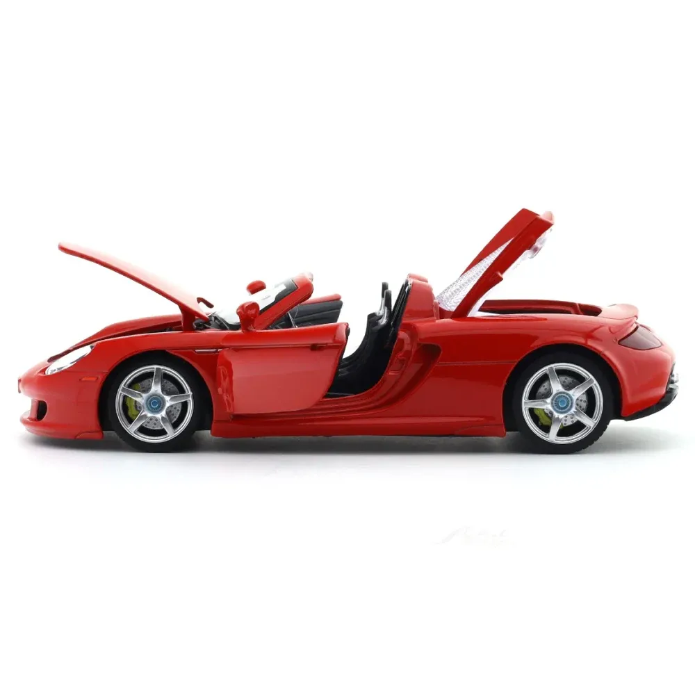 Литой автомобиль Porsche Carrera GT, масштаб 1:24, красный, MSZ (68242A)