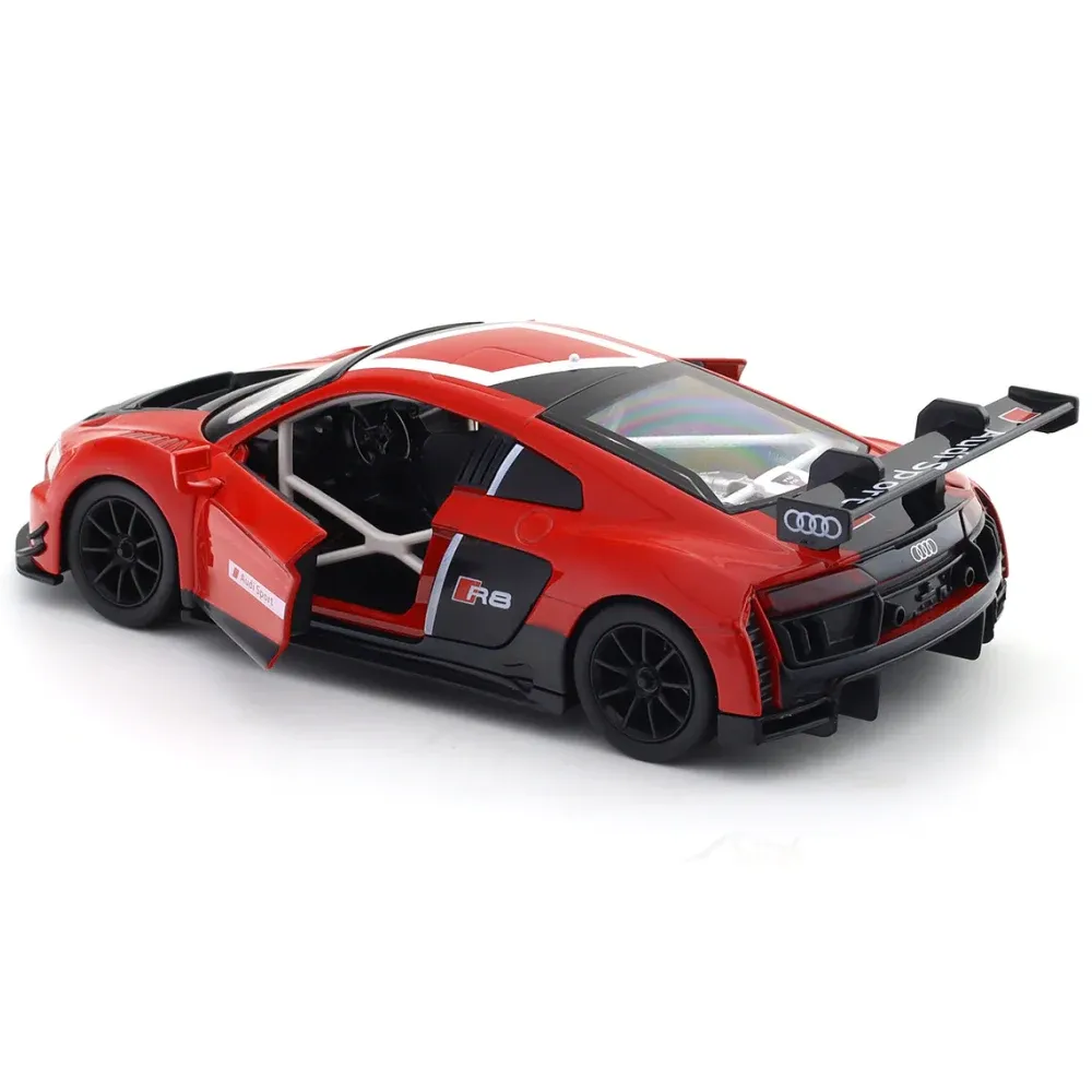 Mașină din metal 1:24 Audi R8 LMS cu sunete si lumini (se deschid usile) (68262A/2)