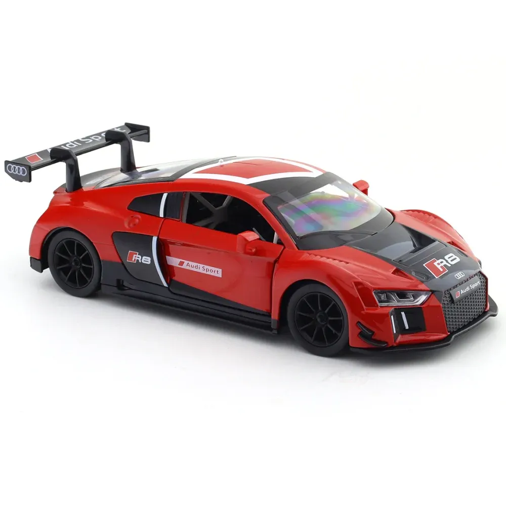 Mașină din metal 1:24 Audi R8 LMS cu sunete si lumini (se deschid usile) (68262A/2)