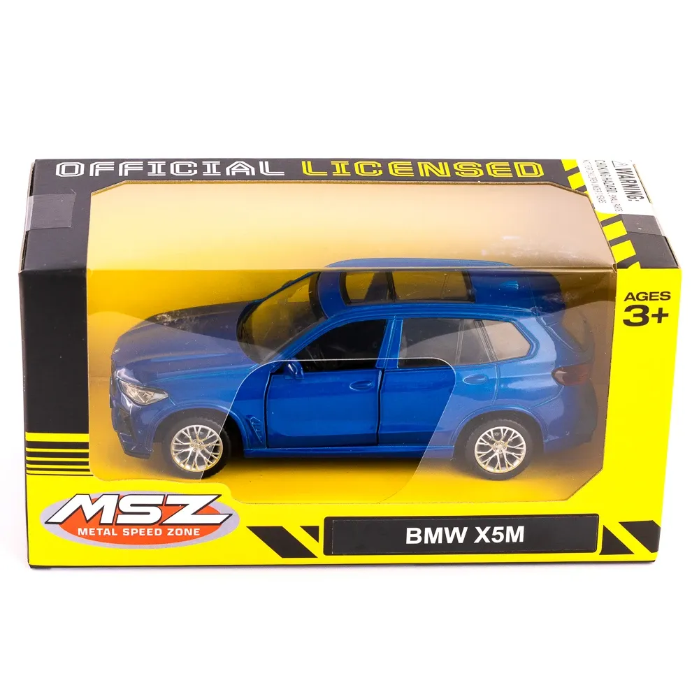 Mașină din metal BMW X5M scară 1:36, 3 culori, MSZ (10026)