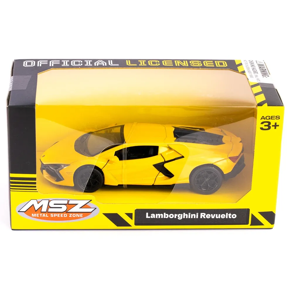 Mașină din metal Lamborghini Revuelto scară 1:36, 2 culori, MSZ (10013)