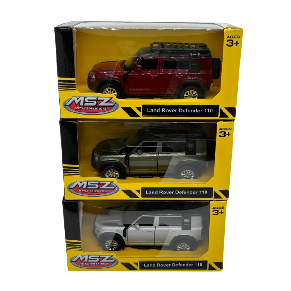 Land Rover Defender 110 2020 Металлический автомобиль Масштаб 1:36 3 цвета MSZ (10010)