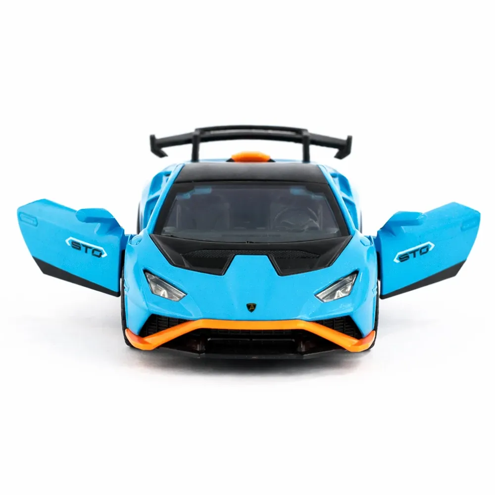 Mașină din metal Lamborghini Huracan STO scară 1:36, 3 culori, MSZ (10009)