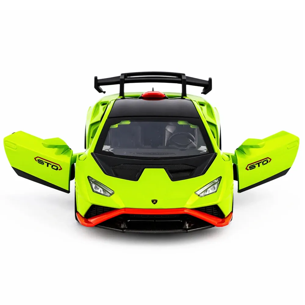 Mașină din metal Lamborghini Huracan STO scară 1:36, 3 culori, MSZ (10009)