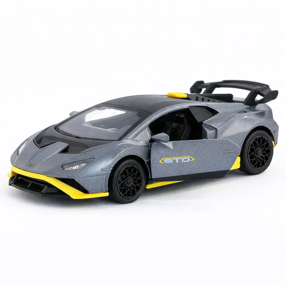 Mașină din metal Lamborghini Huracan STO scară 1:36, 3 culori, MSZ (10009)