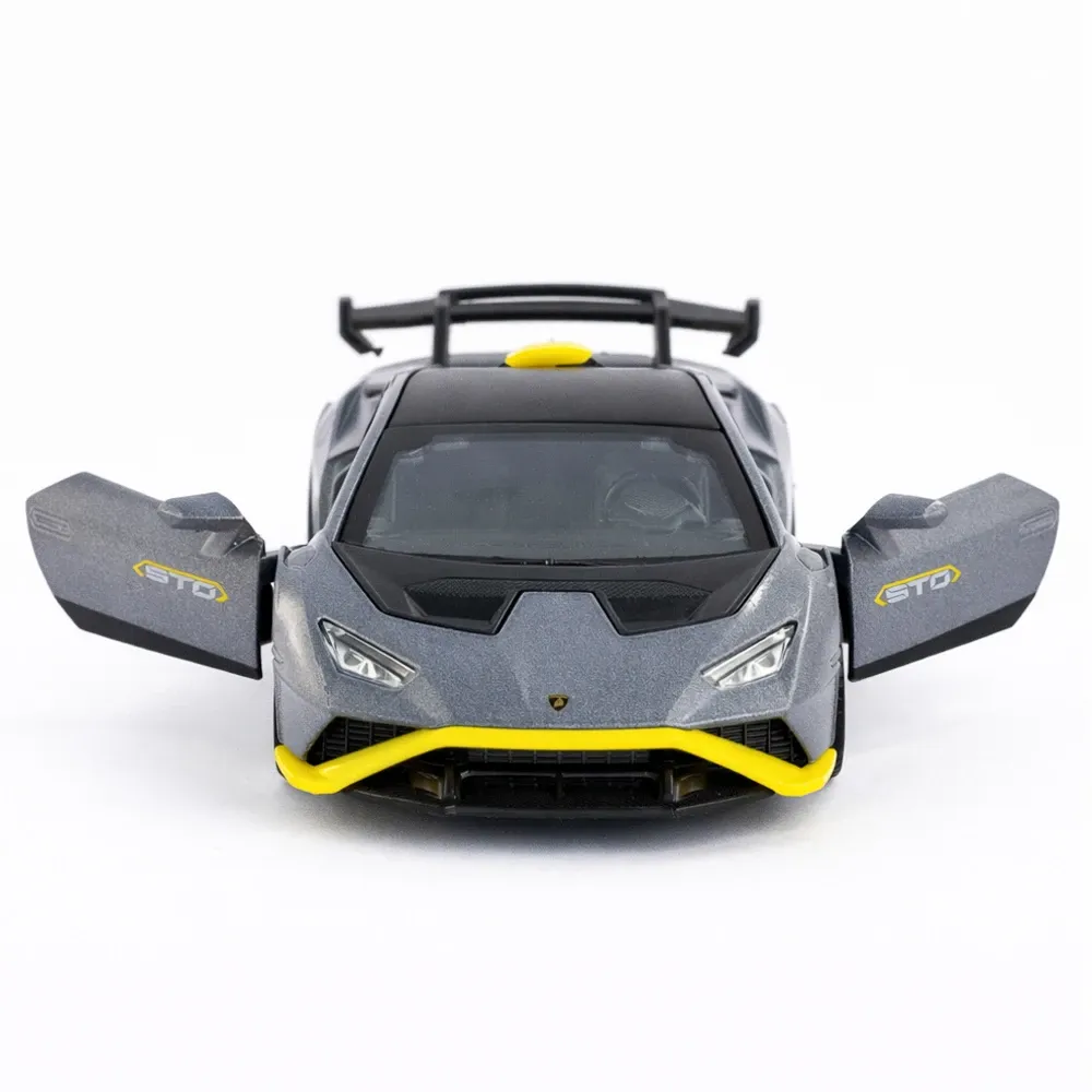 Mașină din metal Lamborghini Huracan STO scară 1:36, 3 culori, MSZ (10009)