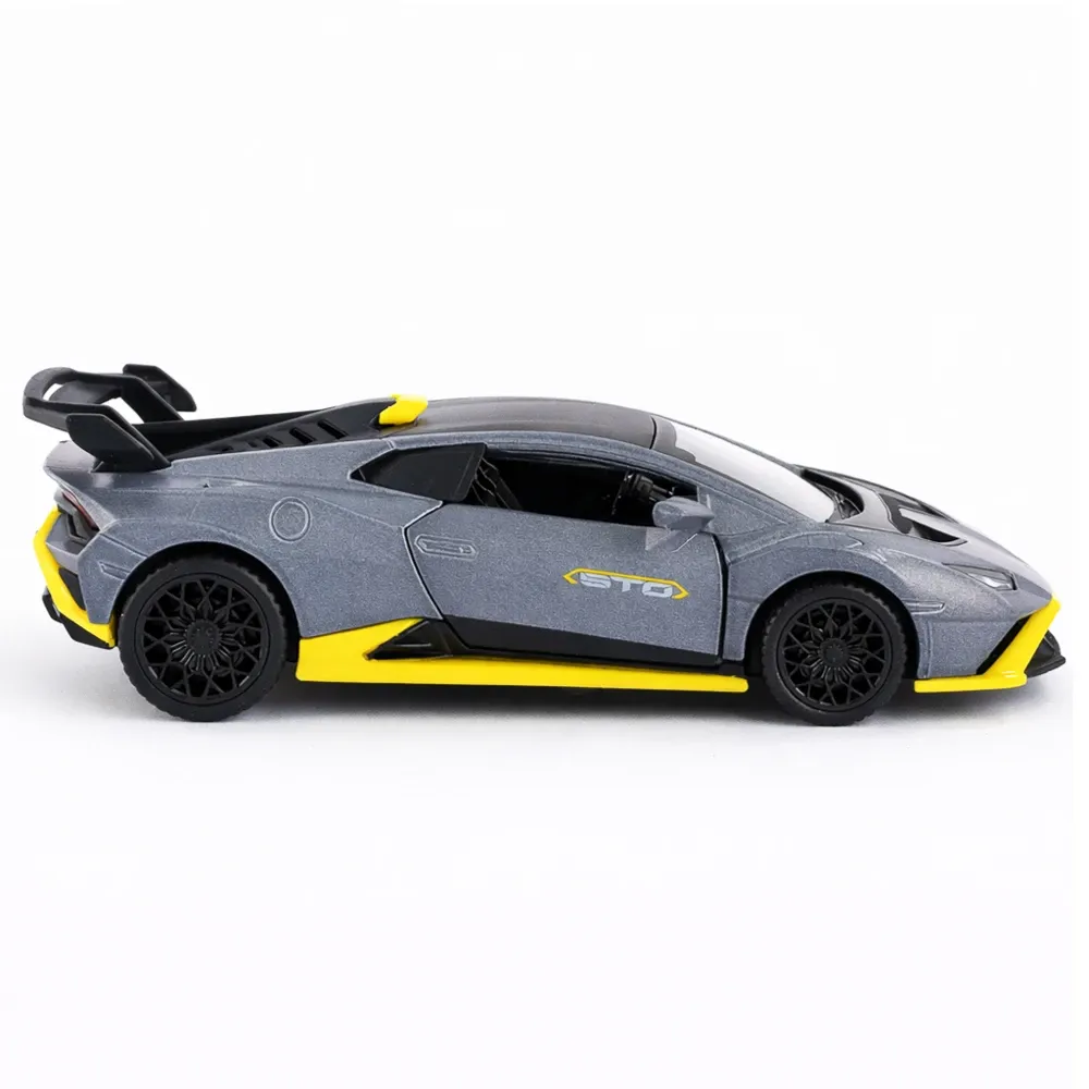 Mașină din metal Lamborghini Huracan STO scară 1:36, 3 culori, MSZ (10009)