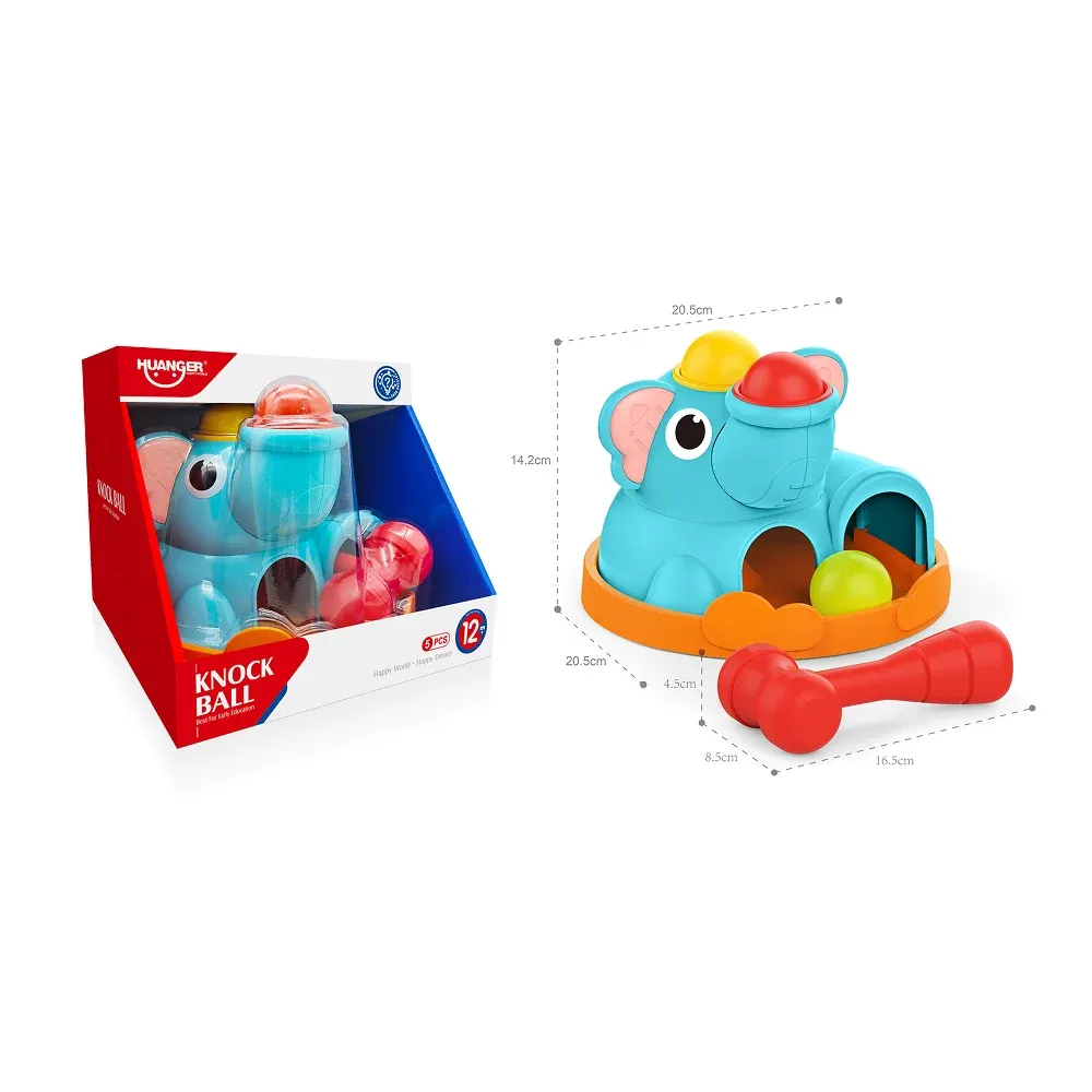 Обучающая игра «Молот и мяч» - Слон, Huanger HE0283 (77976)